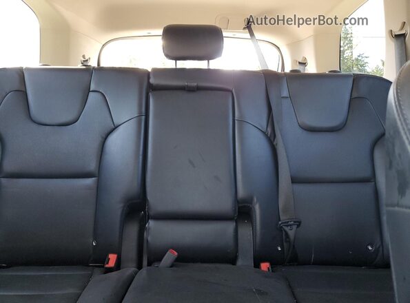 5XYP3DHC0LG013602 2020 KIA TELLURIDE Black უკანა სავარძლების ხედი