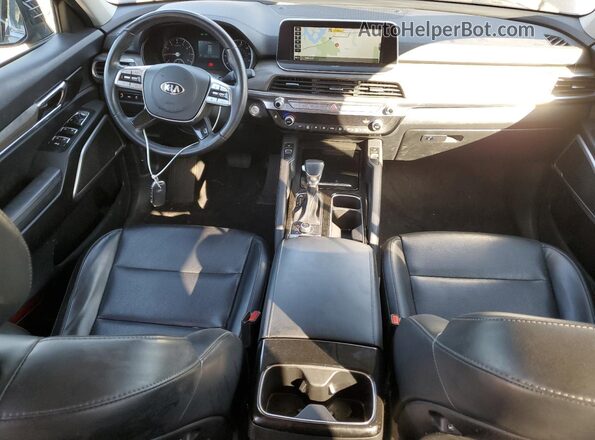 5XYP3DHC0LG013602 2020 KIA TELLURIDE Black წინა პანელის ხედი