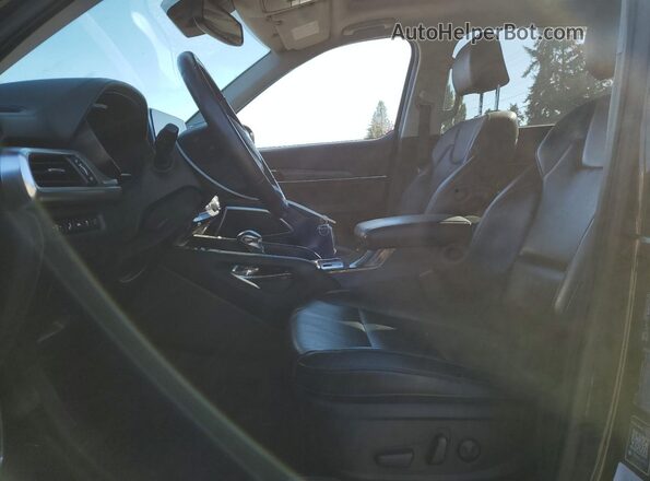 5XYP3DHC0LG013602 2020 KIA TELLURIDE Black წინა სალონის ხედი