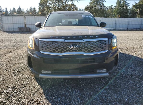 5XYP3DHC0LG013602 2020 KIA TELLURIDE Black წინა ხედი