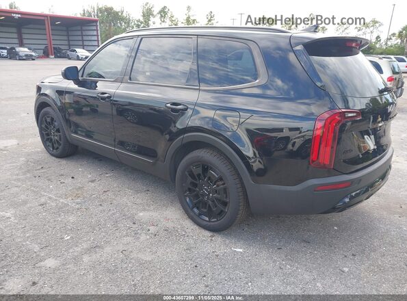 5XYP3DHC0NG290768 2022 KIA TELLURIDE Black Trasero izquierdo