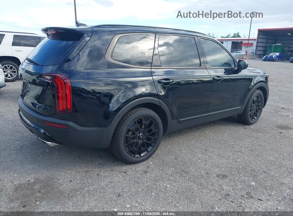 5XYP3DHC0NG290768 2022 KIA TELLURIDE Black Trasero derecho