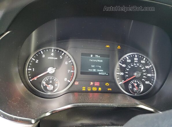 5XYP3DHC2MG183753 2021 KIA TELLURIDE Белый Вид щитка приборов