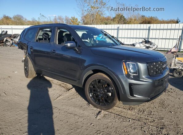 5XYP3DHC2NG233634 2022 KIA TELLURIDE Black წინა მარჯვენა