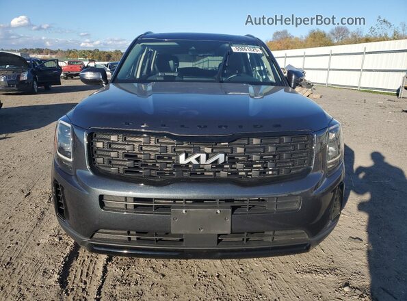 5XYP3DHC2NG233634 2022 KIA TELLURIDE Black წინა ხედი