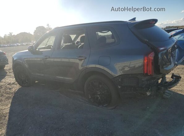 5XYP3DHC2NG233634 2022 KIA TELLURIDE Black უკანა მარცხენა