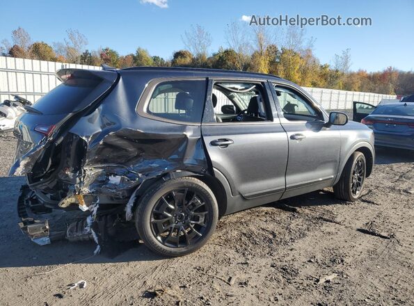 5XYP3DHC2NG233634 2022 KIA TELLURIDE Black უკანა მარჯვენა
