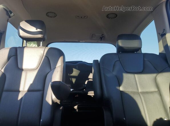 5XYP3DHC2NG233634 2022 KIA TELLURIDE Black უკანა სავარძლების ხედი