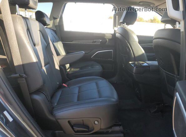 5XYP3DHC2NG233634 2022 KIA TELLURIDE Black უკანა სალონის ხედი