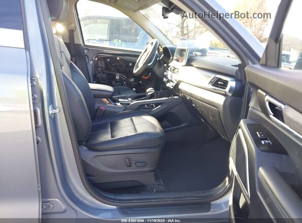 5XYP3DHC7NG228414 2022 KIA TELLURIDE Серебряный Вид салона спереди