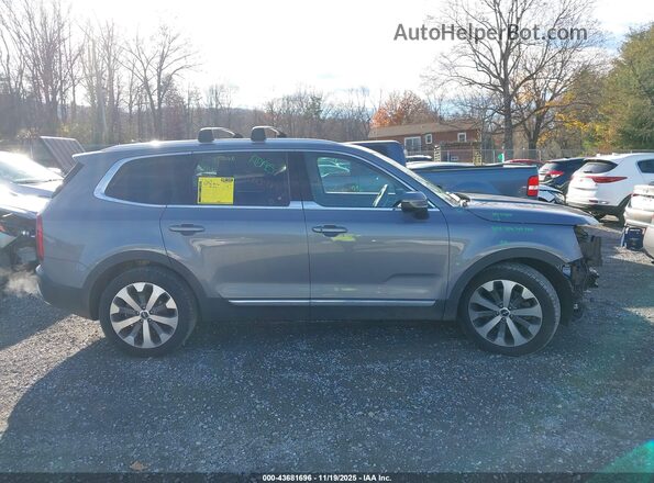 5XYP3DHC7NG228414 2022 KIA TELLURIDE Серебряный Панорамный вид салона 360°