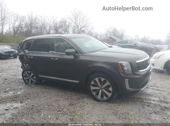 5XYP3DHCXNG230576 2022 KIA TELLURIDE Зеленый Вид задней части салона