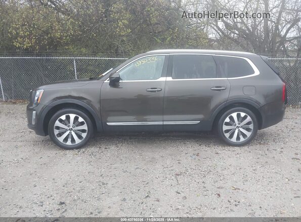 5XYP3DHCXNG230576 2022 KIA TELLURIDE Зеленый Панорамный вид салона 360°