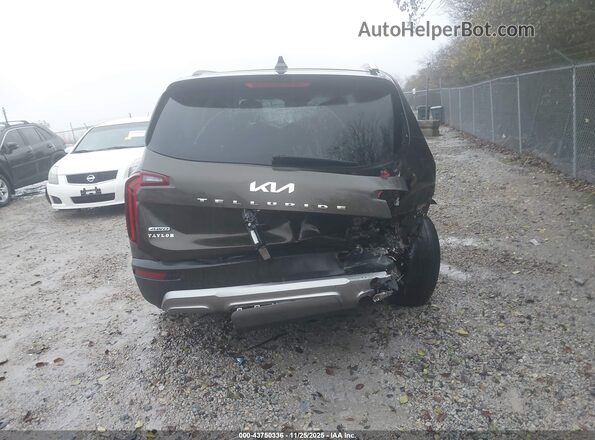 5XYP3DHCXNG230576 2022 KIA TELLURIDE Зеленый 