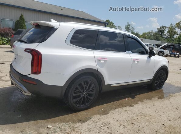 5XYP54HC1NG302615 2022 KIA TELLURIDE White Задня права чверть