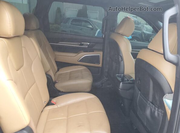 5XYP54HC1NG302615 2022 KIA TELLURIDE White Вид задньої частини салону