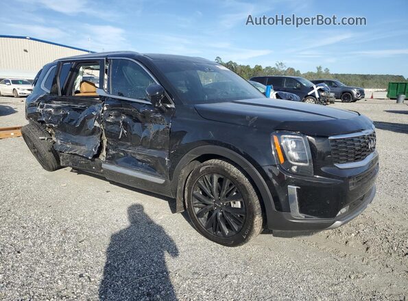 5XYP54HC3NG269276 2022 KIA TELLURIDE Black Передня права чверть