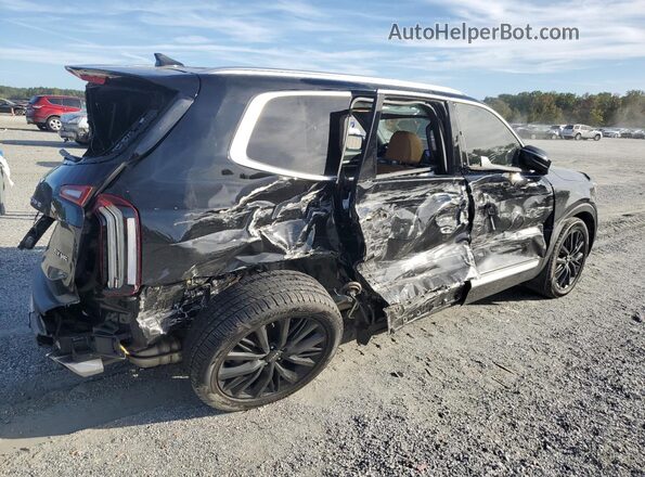 5XYP54HC3NG269276 2022 KIA TELLURIDE Black Задня права чверть