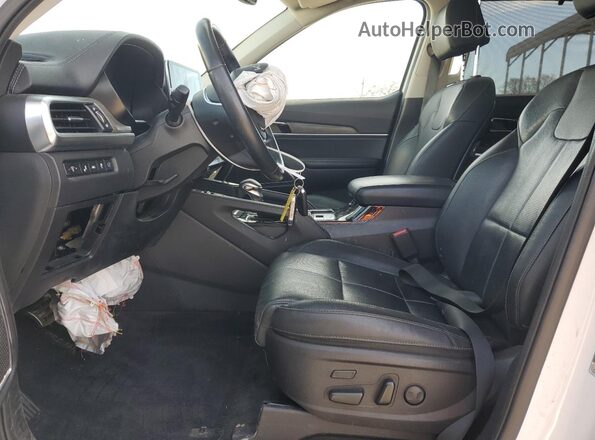 5XYP54HC6NG296178 2022 KIA TELLURIDE White Вид салону спереду