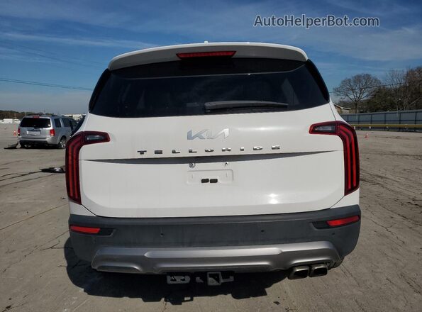 5XYP54HC6NG296178 2022 KIA TELLURIDE White Вид ззаду