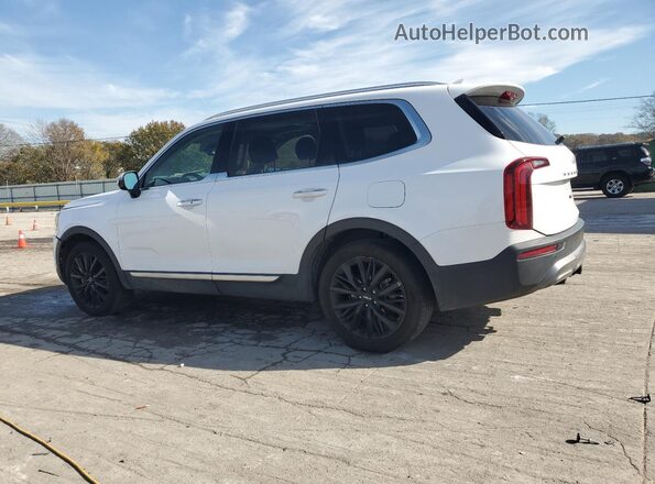 5XYP54HC6NG296178 2022 KIA TELLURIDE White Задня ліва чверть