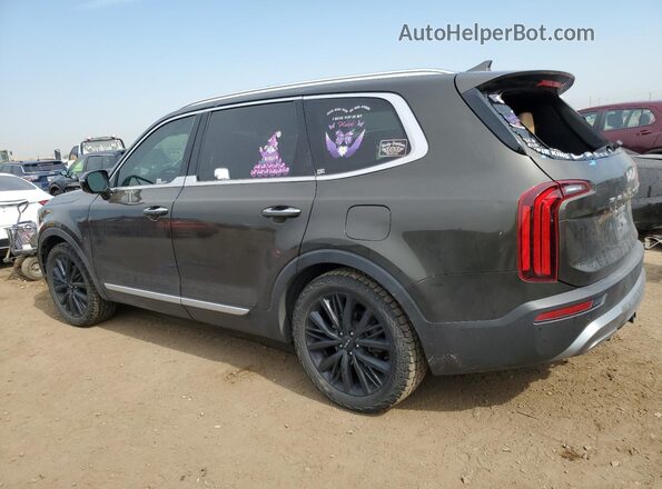 5XYP54HC7NG205127 2022 KIA TELLURIDE Gray Tył lewy