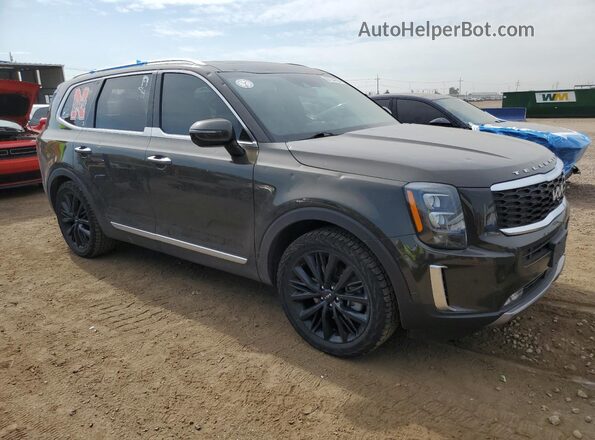 5XYP54HC7NG205127 2022 KIA TELLURIDE Gray Przód prawy