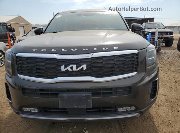 5XYP54HC7NG205127 2022 KIA TELLURIDE Gray Widok z przodu
