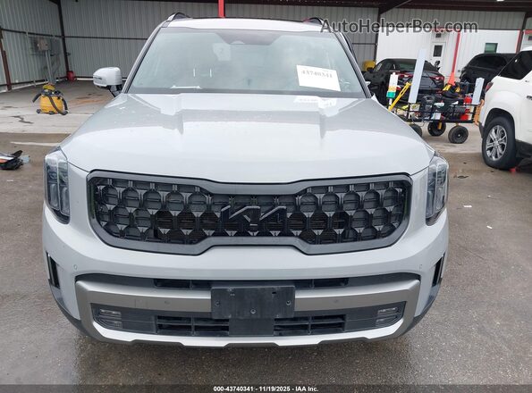 5XYP5DGC0PG369470 2023 KIA TELLURIDE Gray Առջևի վահանակի տեսք