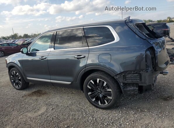 5XYP5DGC2PG372144 2023 KIA TELLURIDE Charcoal Задня ліва чверть