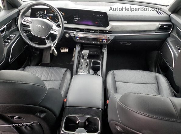 5XYP5DGC2RG475356 2024 KIA TELLURIDE Black Dashboard view