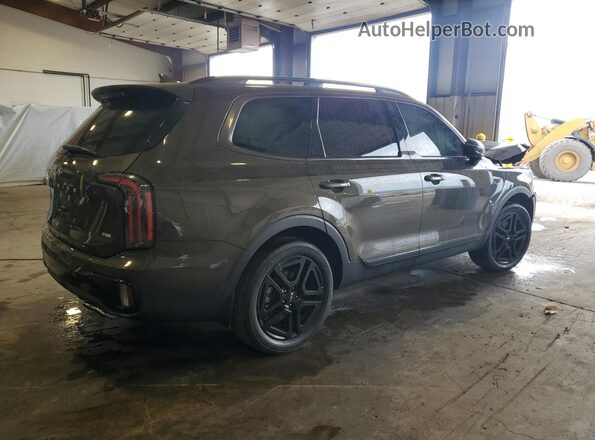 5XYP5DGC3RG501740 2024 KIA TELLURIDE Зеленый Задняя правая четверть