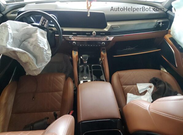 5XYP5DGC3RG501740 2024 KIA TELLURIDE Зеленый Вид панели приборов