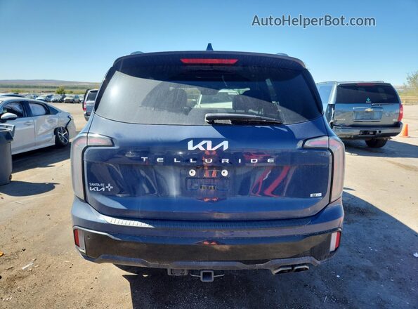 5XYP5DGC8RG419552 2024 KIA TELLURIDE Blue Հետևի տեսք