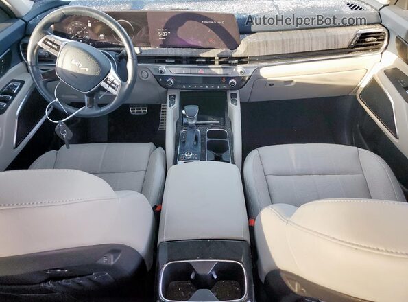 5XYP5DGC9PG350853 2023 KIA TELLURIDE Gray Widok deski rozdzielczej