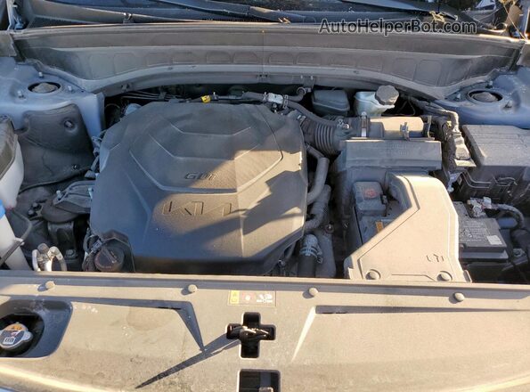 5XYP5DGC9PG350853 2023 KIA TELLURIDE Gray Widok komory silnika