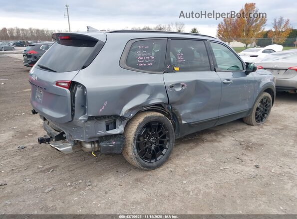 5XYP5DHC3NG211300 2022 KIA TELLURIDE Blue Rear right