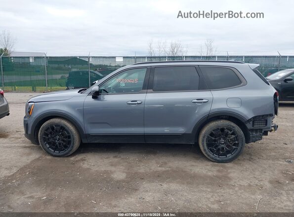 5XYP5DHC3NG211300 2022 KIA TELLURIDE Blue 360 interior view