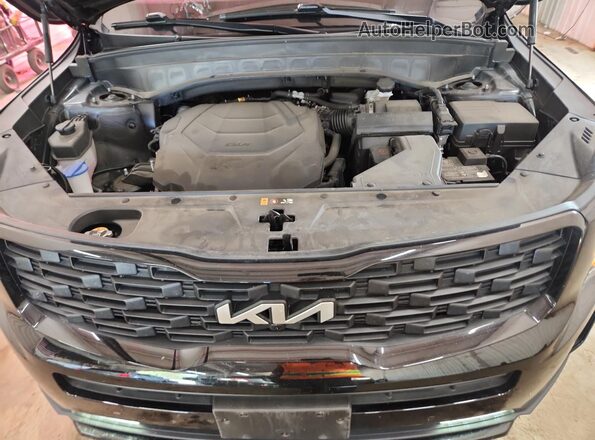5XYP5DHC3NG293058 2022 KIA TELLURIDE Black Вид підкапотного простору