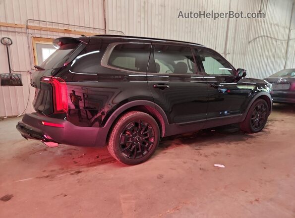 5XYP5DHC3NG293058 2022 KIA TELLURIDE Black Задня права чверть