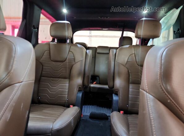 5XYP5DHC3NG293058 2022 KIA TELLURIDE Black Вид задніх сидінь