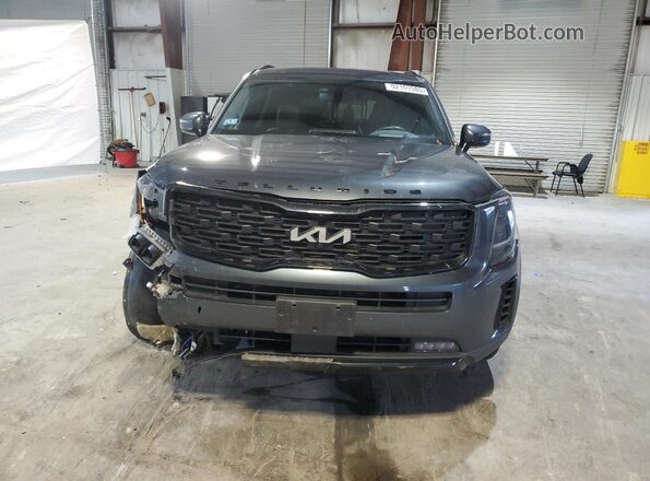 5XYP5DHC8NG302563 2022 KIA TELLURIDE Blue Դիմացի տեսք
