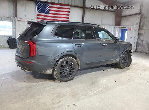 5XYP5DHC8NG302563 2022 KIA TELLURIDE Blue Հետևի աջ