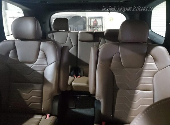 5XYP5DHC8NG302563 2022 KIA TELLURIDE Blue Հետևի նստատեղերի տեսք