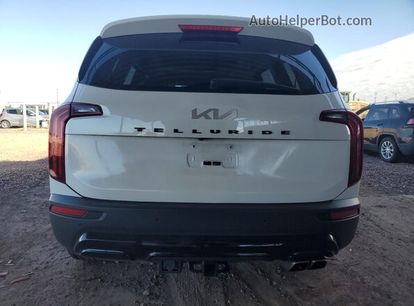 5XYP5DHCXNG294742 2022 KIA TELLURIDE Белый Вид сзади