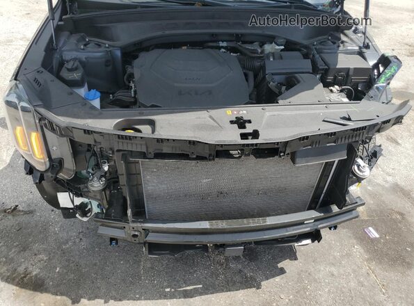 5XYP64GC8RG501729 2024 KIA TELLURIDE Gray Engine compartment view
