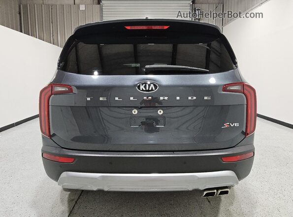5XYP64HC1LG076019 2020 KIA TELLURIDE Серый Вид сзади
