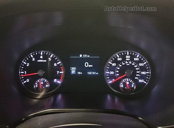 5XYP64HC1LG076019 2020 KIA TELLURIDE Серый Вид щитка приборов