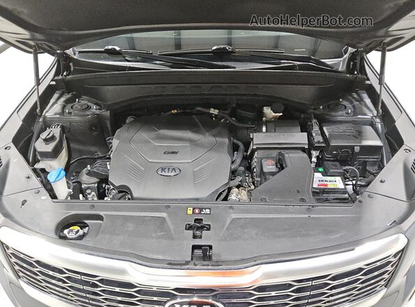 5XYP64HC1LG076019 2020 KIA TELLURIDE Серый Вид подкапотного пространства
