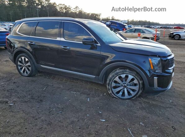 5XYP64HC5NG242187 2022 KIA TELLURIDE Черный Передняя правая четверть